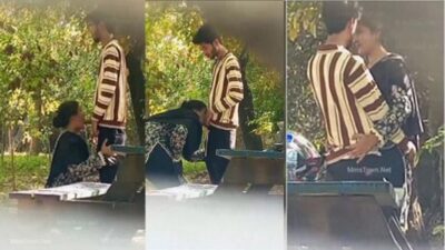 Unsatisfied Bhabhi Outdoor sucking cock of her sister son viral mms