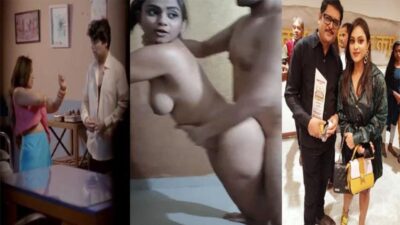 South Indian Actress Standing Fuck with Lover In Front of her friend