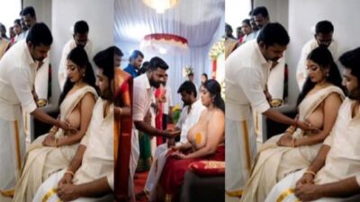 Tamil Big Boobs Bride Breast Fondling in A Ritual Involving viral mms 2026